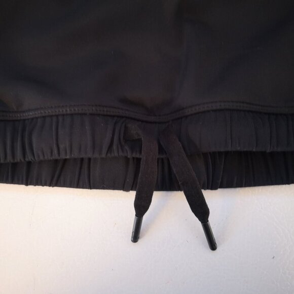 Diadora Luxe Collection Ladies Size Small Black Scuba Style Hoodie - Picture 6 of 11